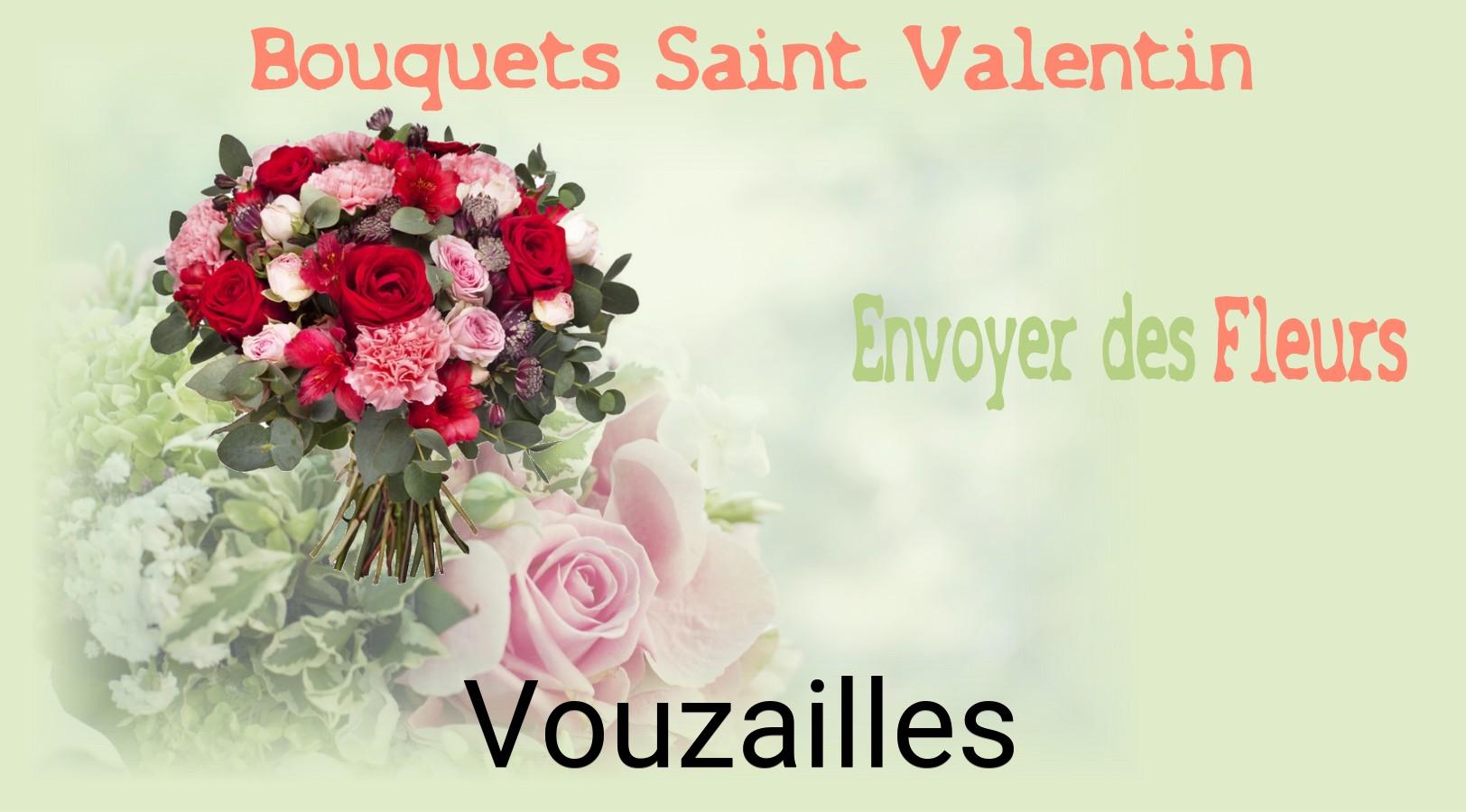 Roses de Saint-Valentin livrées à Vouzailles